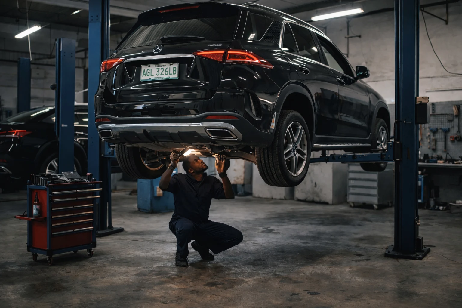 Redline Automobile state-of-the-art workshop facility